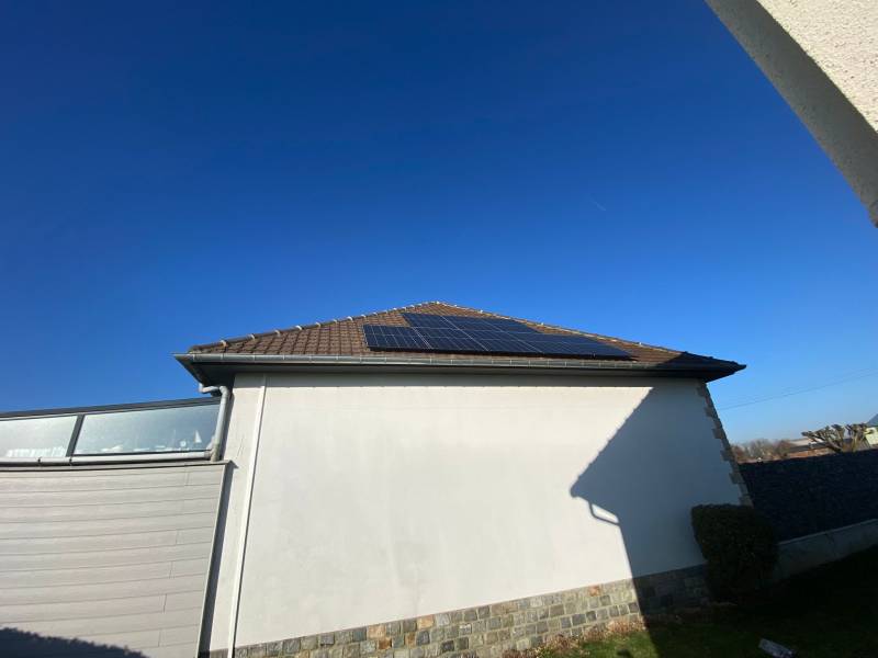 panneau solaire en autoconsommation avec revente de surplus à péronne